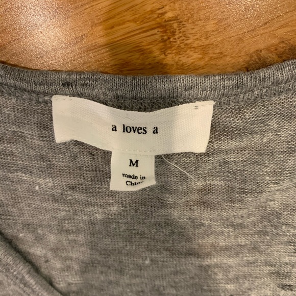 a loves a embroidered racer back tank - Picture 3 of 5